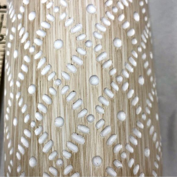 NWOT AMG Global Bathroom Accessories Soap Dispenser Mosaic Basket Weave Designn - Picture 8 of 16